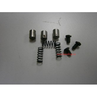 Фиксаторы ступицы КПП BAW Е-3 (компл. 9 шт.: 3 ролика, 3 пруж., 3 пальч.)